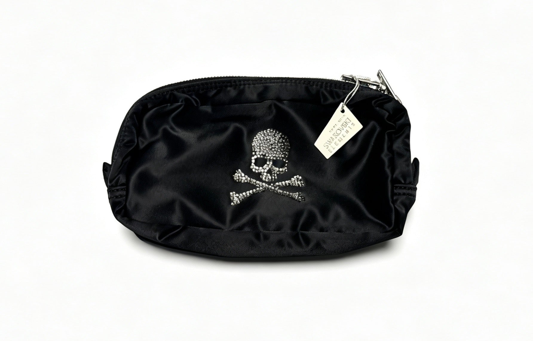 Mastermind Japan x Porter Nylon Rhinestone Skull Pouch