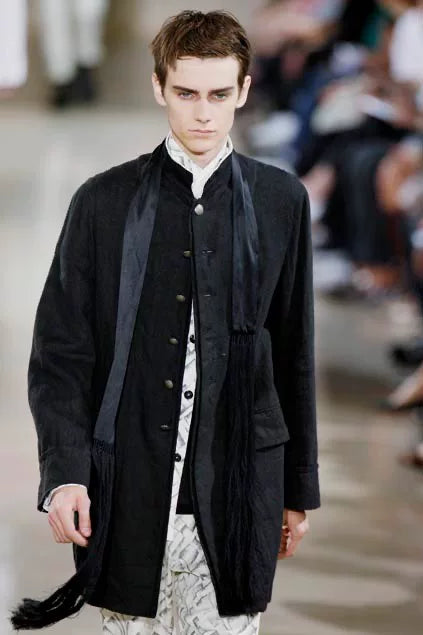 Ann Demeulemeester 08SS Men Fringe Scarf