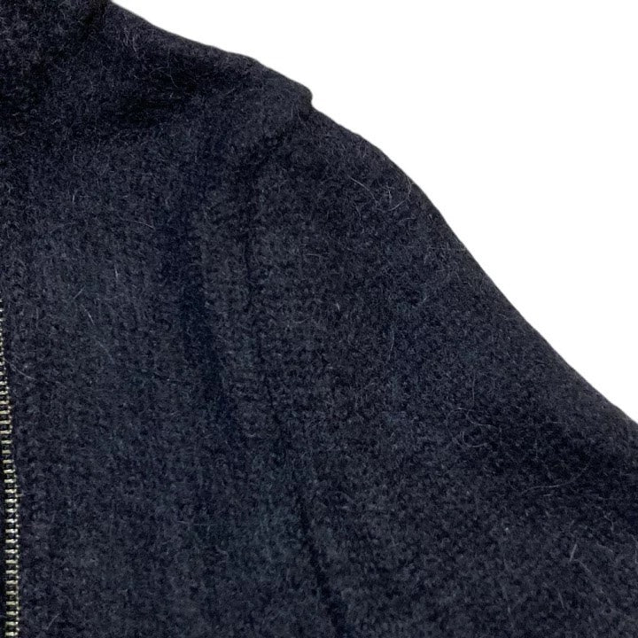 Ann Demeulemeester Alpaca Zip-Up Jacket