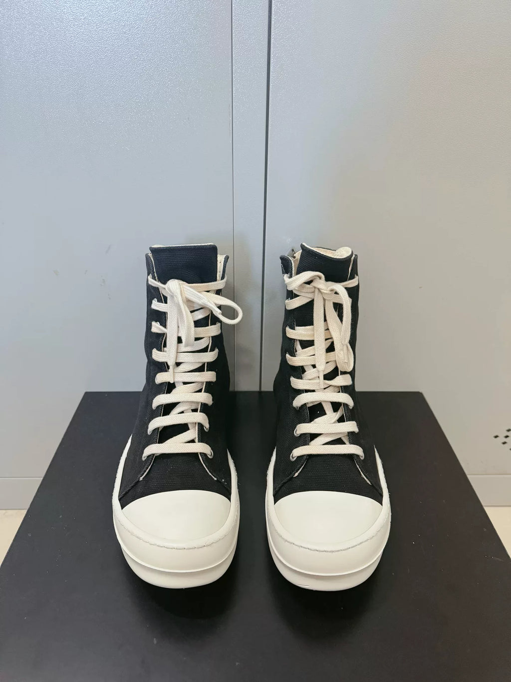 Rick Owens Drkshdw Canvas Sneakers