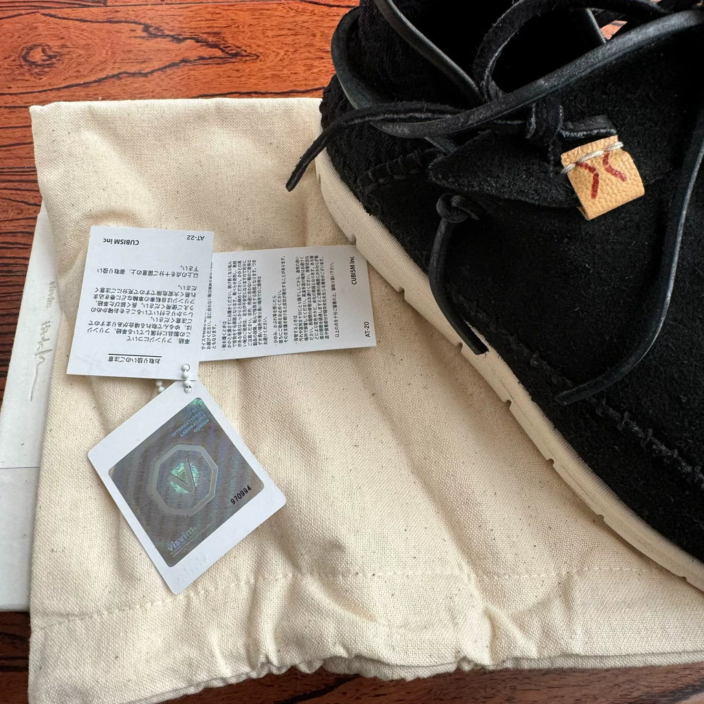 Visvim 17aw UTE MOC TRAINER FOLK (VEG SUEDE) Slip-on Casual Shoes