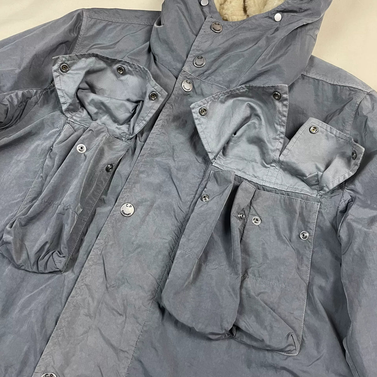 2006 Fall/Winter C.P. Company Nylon Multi-Pocket Sherpa Hooded Parka Coat