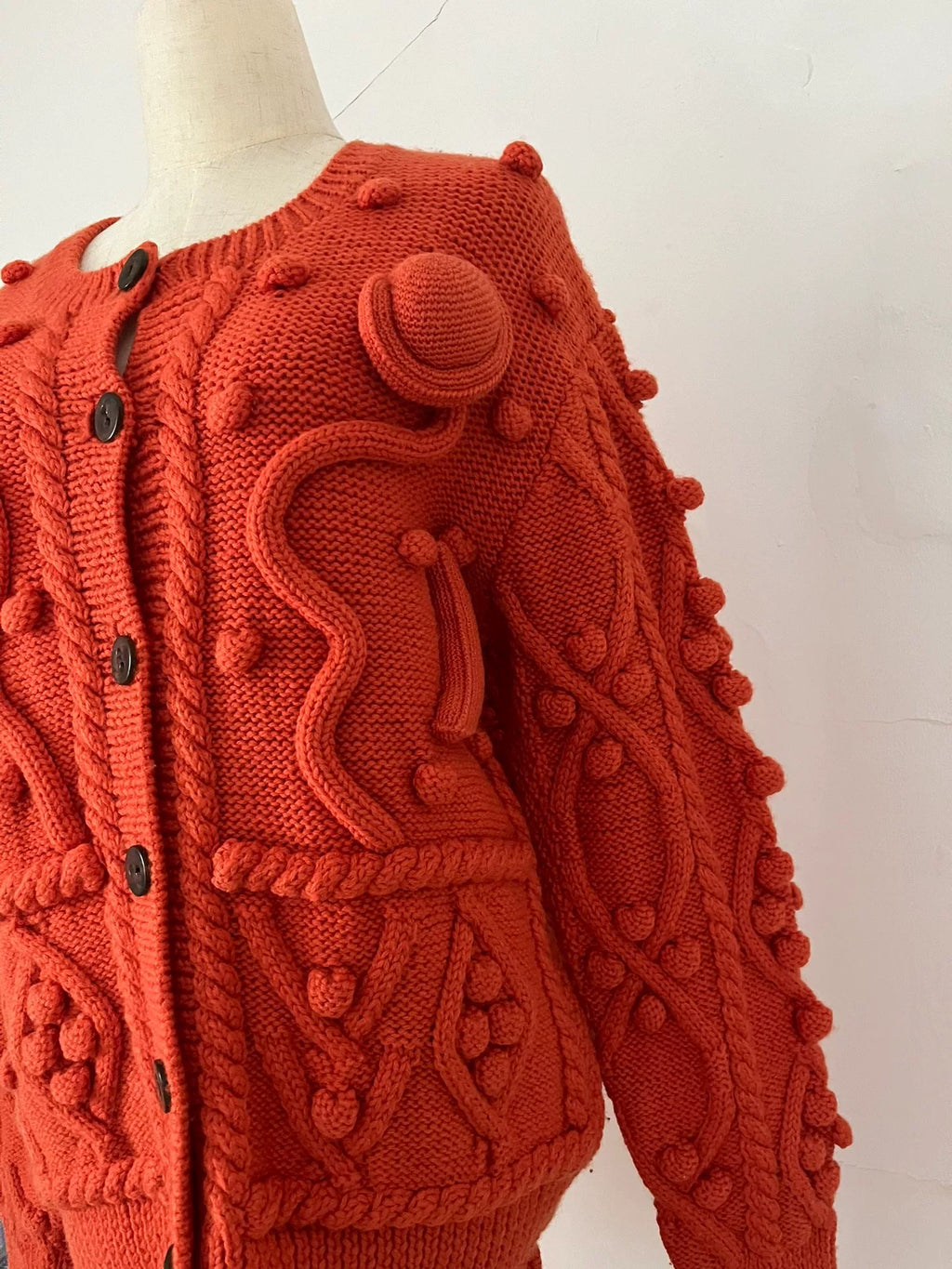Issey Miyake Cosmic Satellite Sweater Skirt