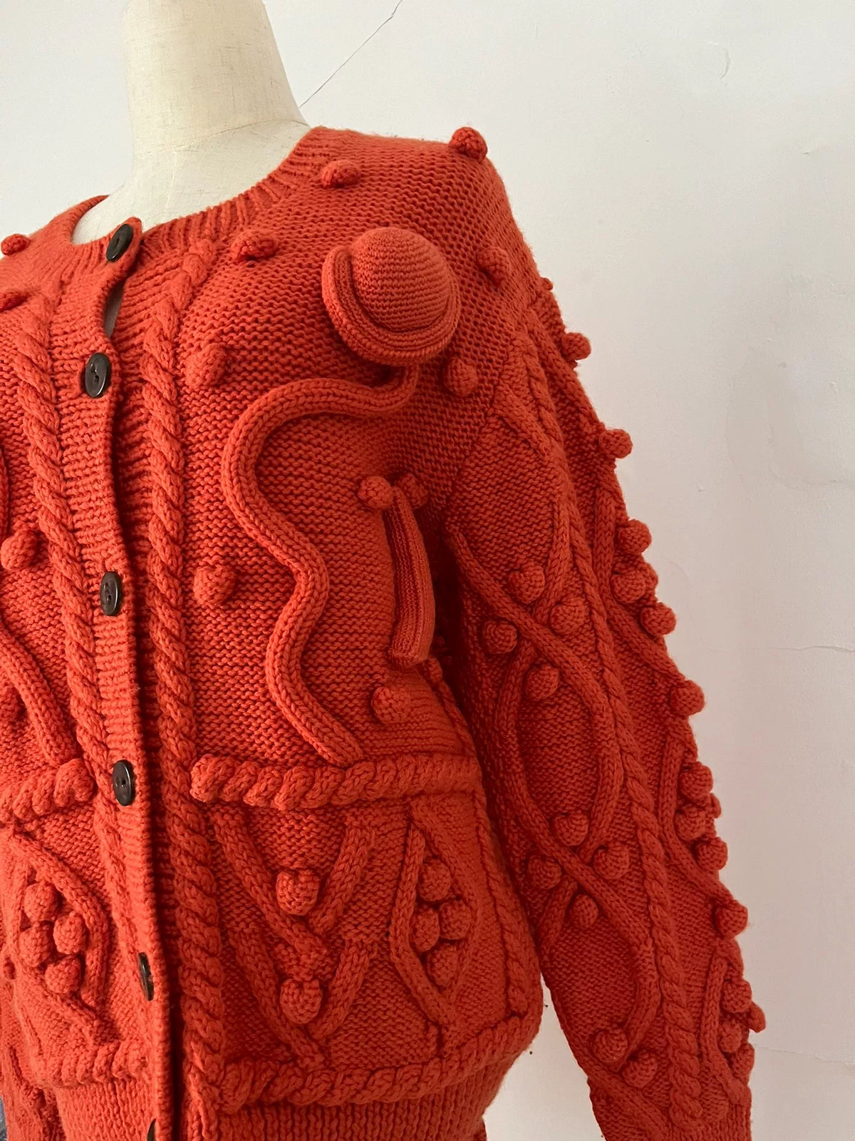 Issey Miyake Cosmic Satellite Sweater Skirt
