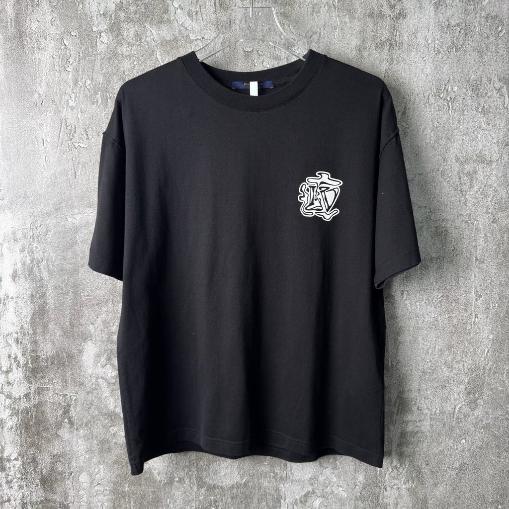 Louis Vuitton Smoke Print Short-Sleeve Shirt