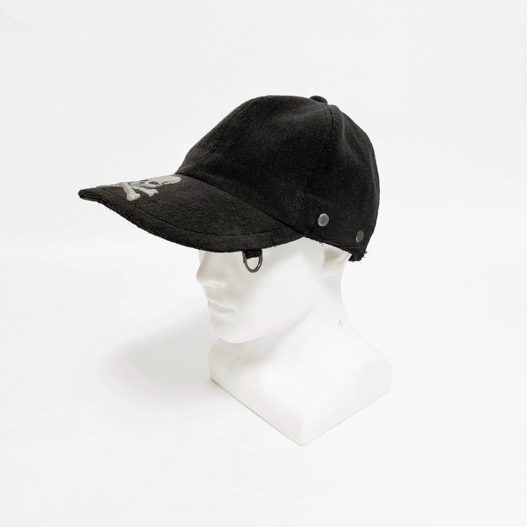 Mastermind Japan 10SS Mainline Terry Silver Embroidered Skull Baseball Cap