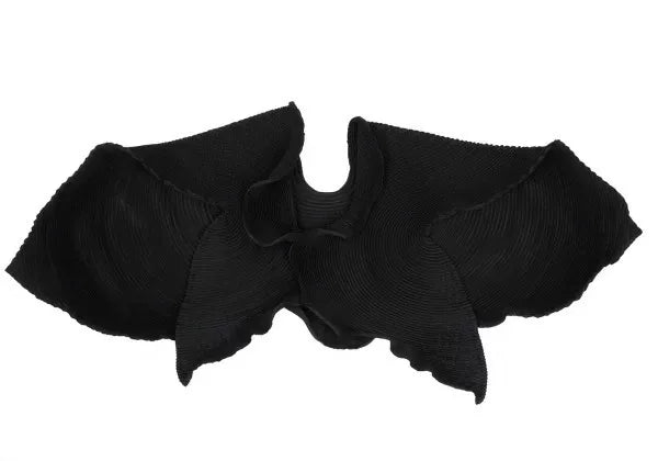 Issey Miyake Vintage Black Pleated Top