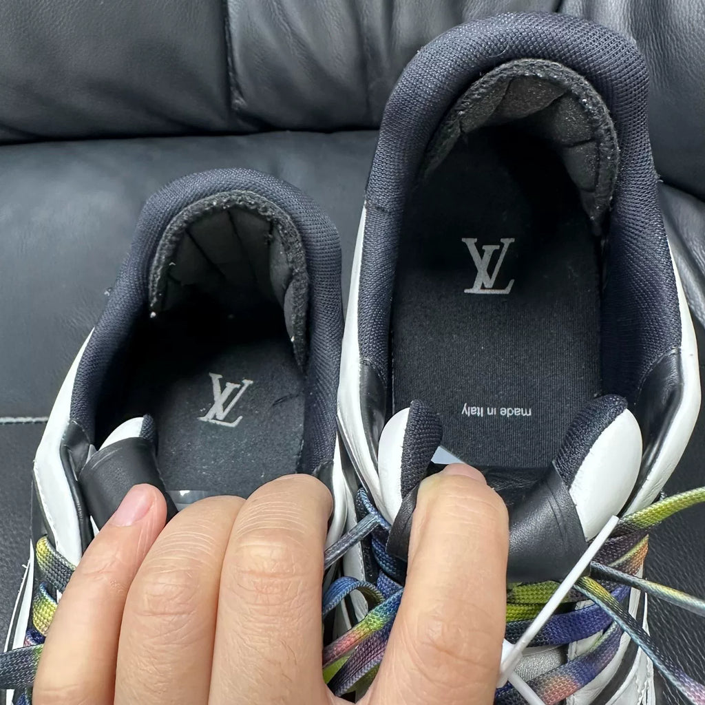 Louis Vuitton Leather Low-Top Trainer Sneakers