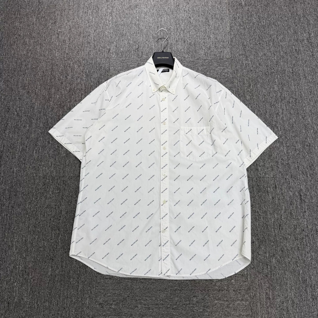 Balenciaga Bullet Screen Full Print Shirt