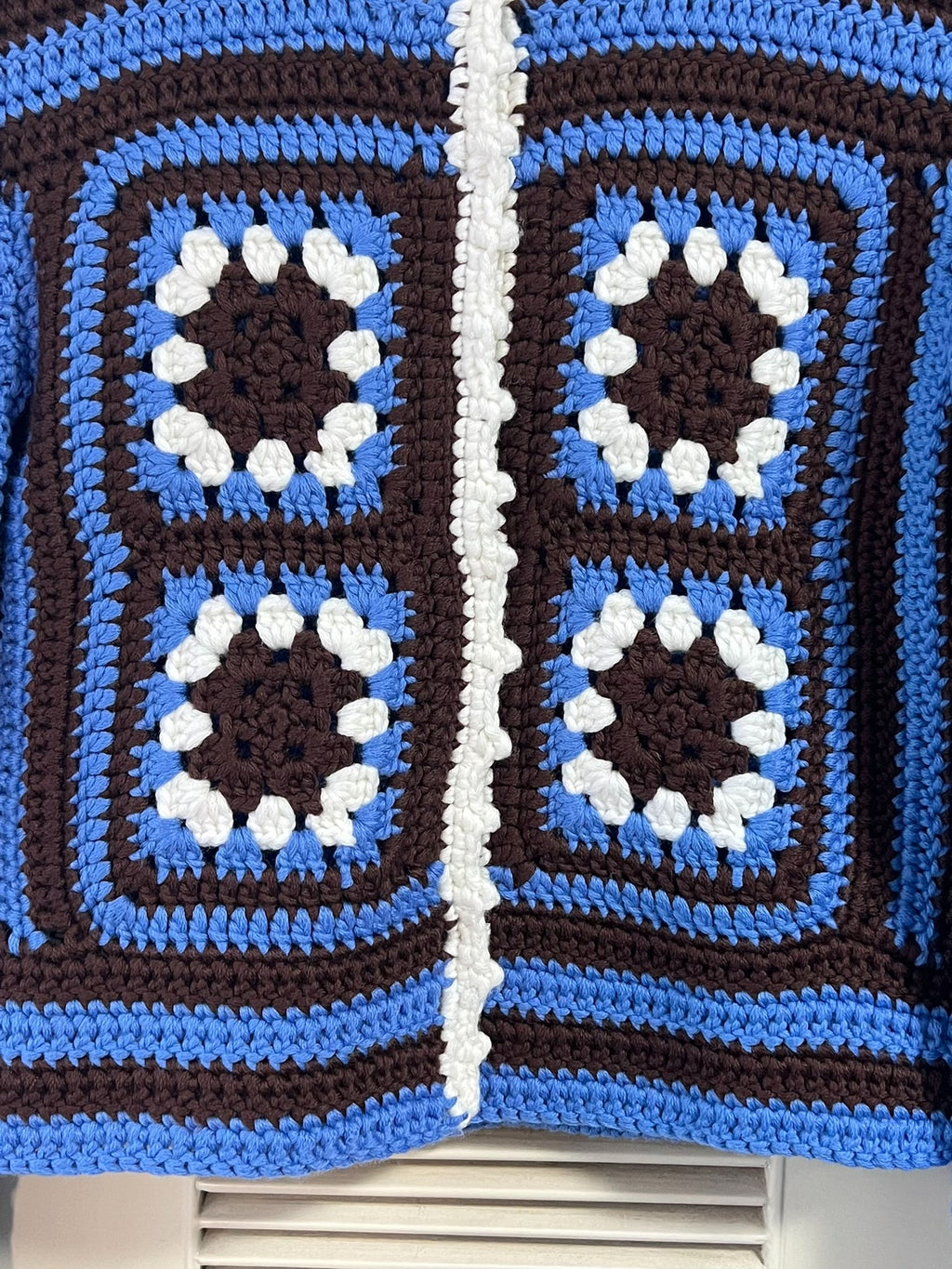 miumiu hand-crocheted short cardigan