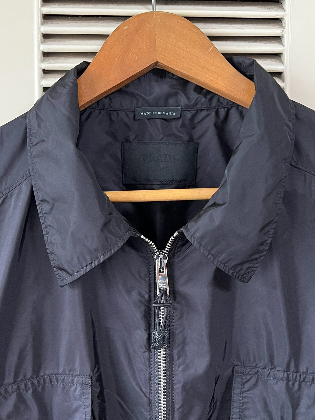 Prada Re-Nylon short-sleeve shirt jacket