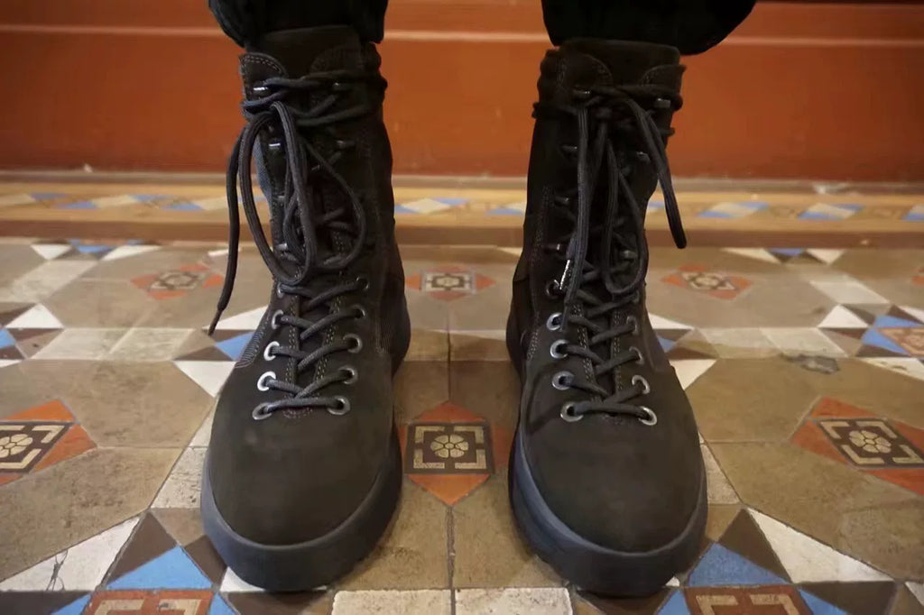 Yeezy SEASON 3 Black Military Boots