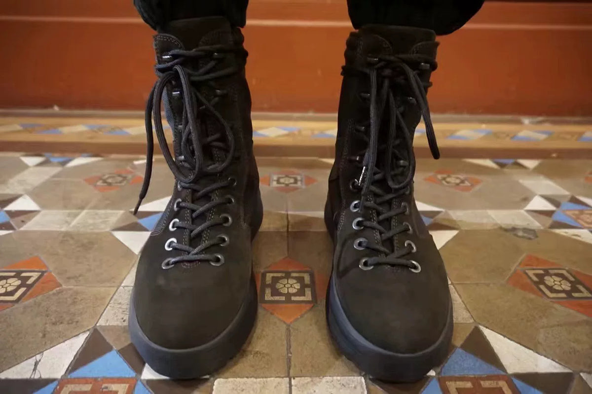 Yeezy SEASON 3 Black Military Boots