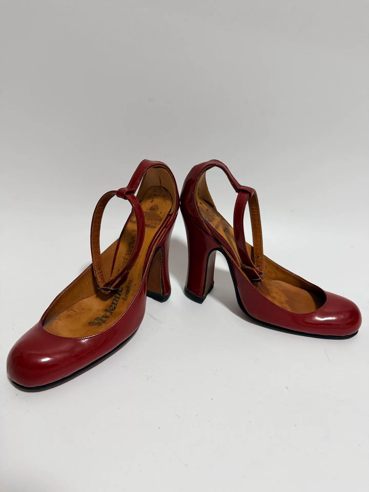 Vivienne Westwood Black Patent Leather High Heels