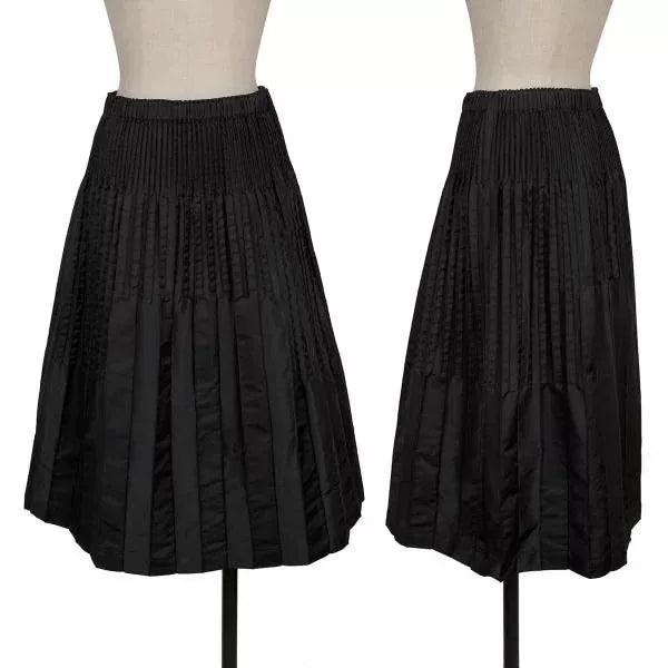 Issey Miyake Vintage Black Pleated Skirt