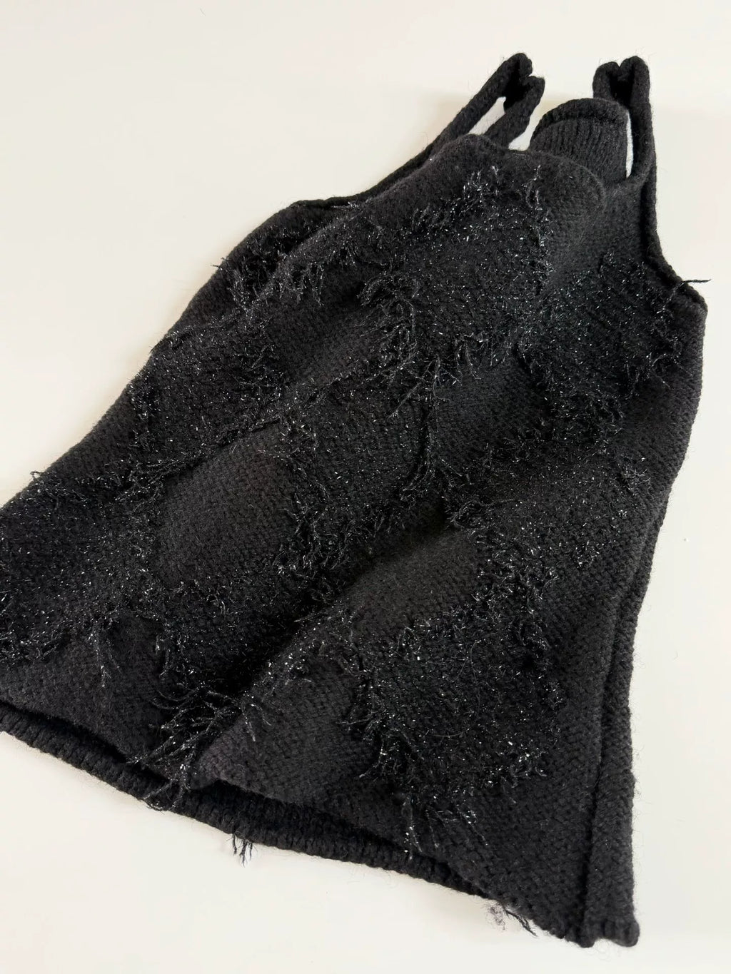 Dries Van Noten Fringe Diamond Knit Vest