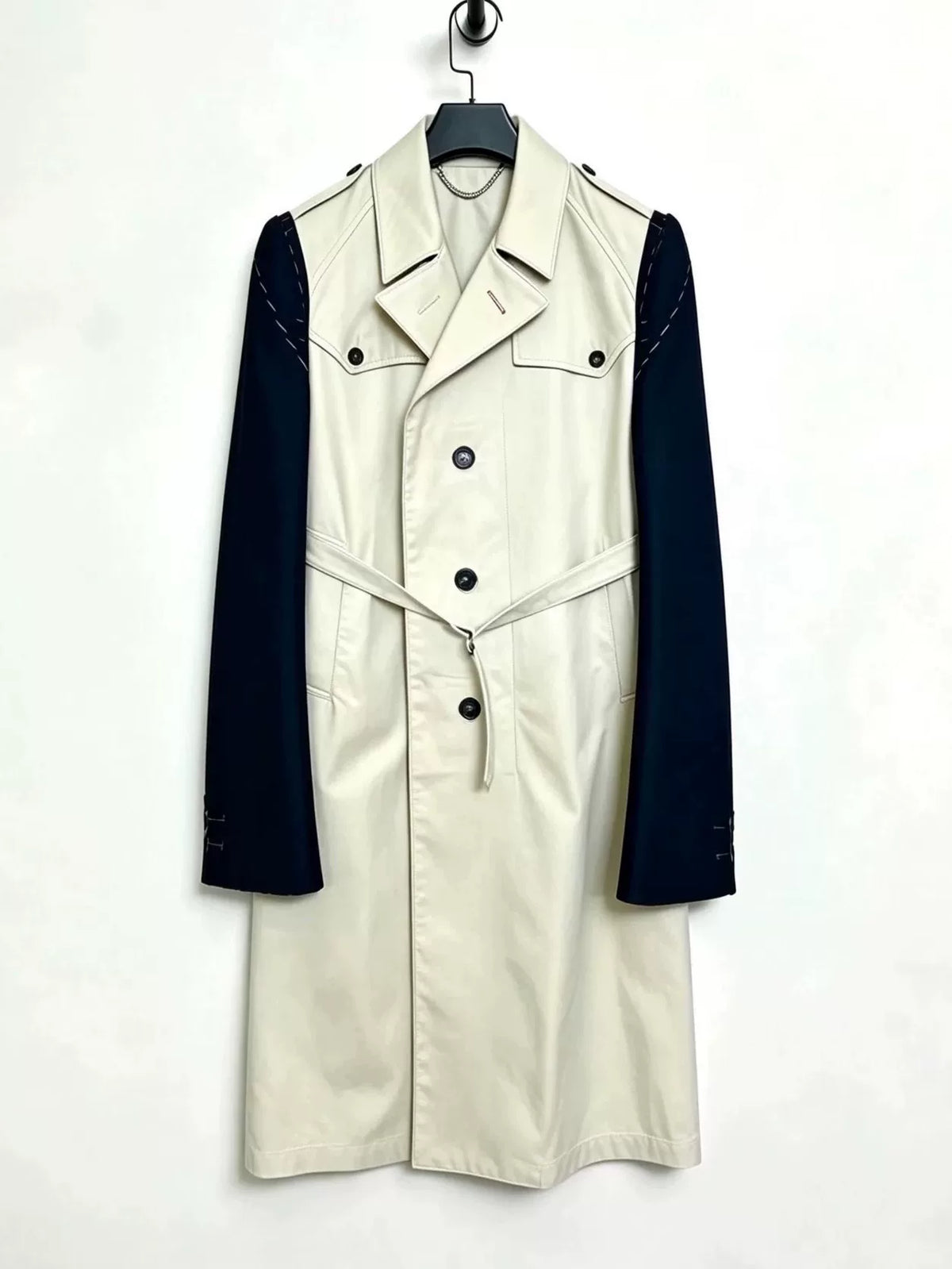 Maison Margiela Deconstructed Panel Wool Coat