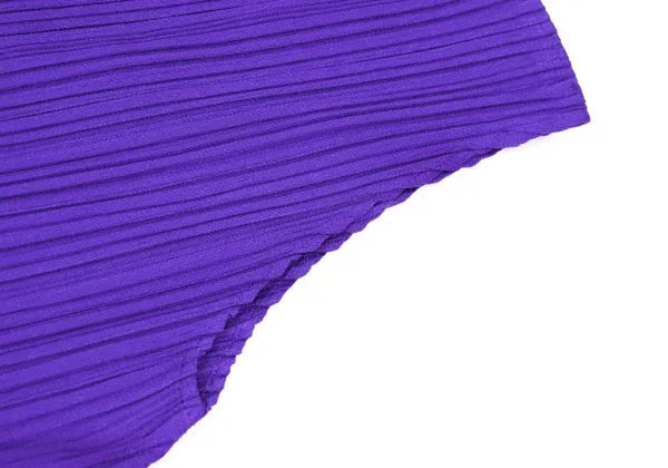 Issey Miyake Vintage Purple Deformed Pleated Dress