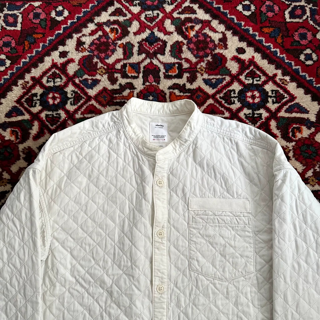 visvim 25ss QUILTED PALMER L/S Nylon Shirt