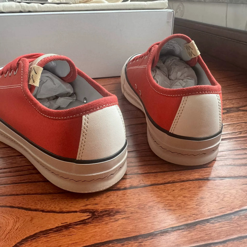 Visvim 23aw SKAGWAY LO CANVAS Satin Canvas Shoes