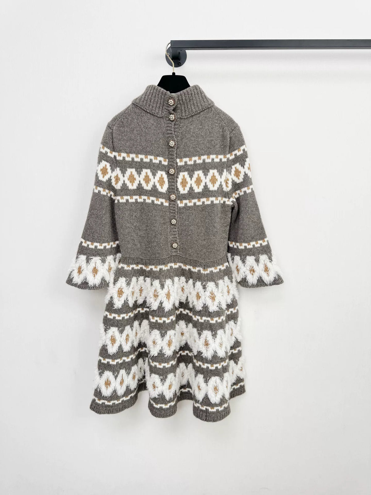 Chanel Snow Collection Knit Dress