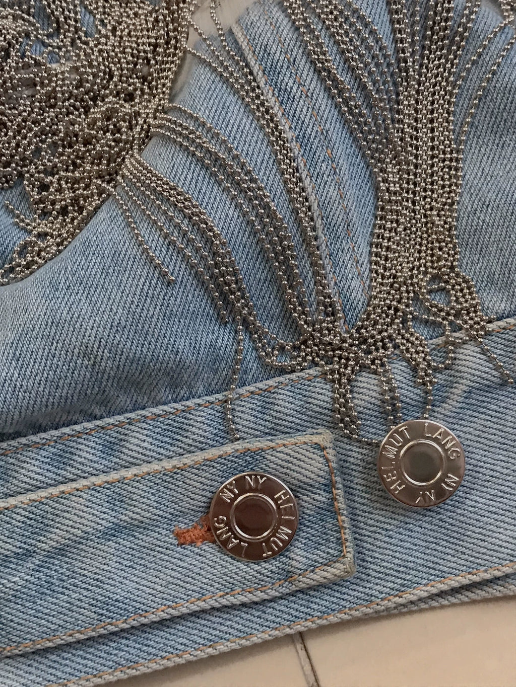 Helmut Lang Tessel Denim Jacket