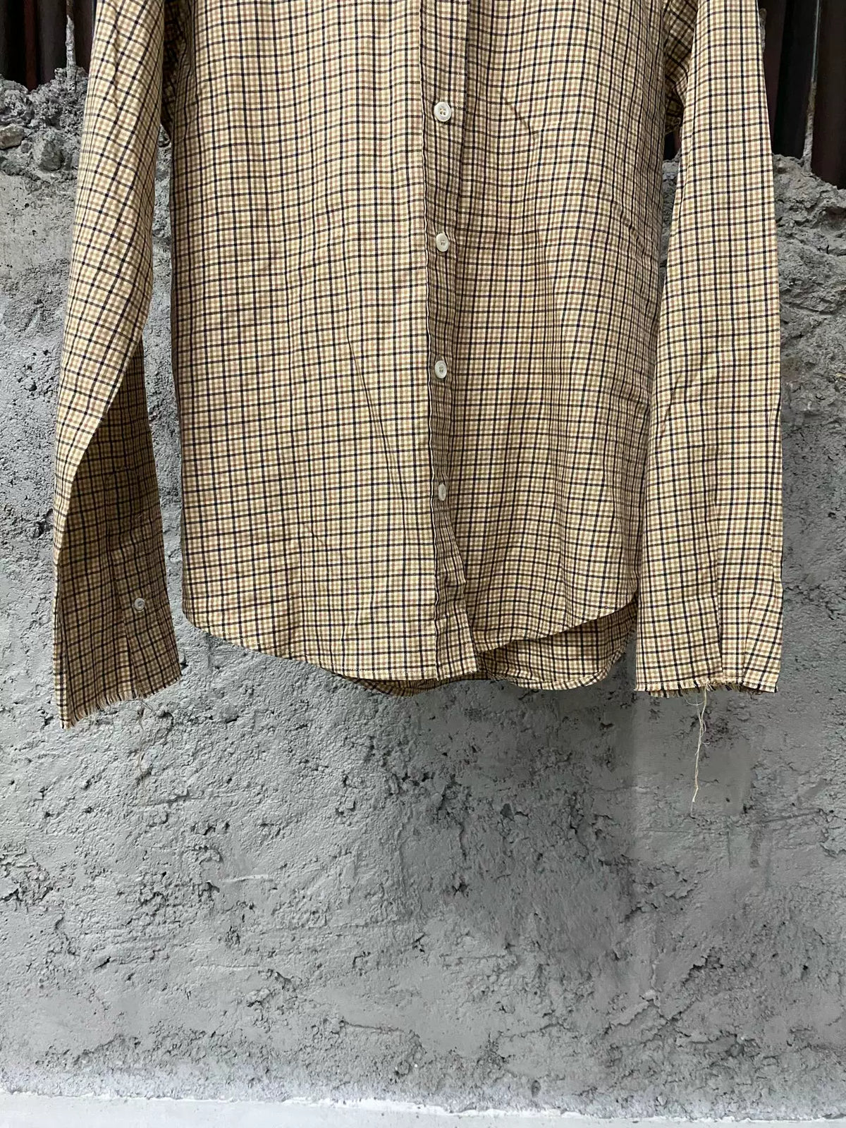 Miu Miu Plaid Shirt