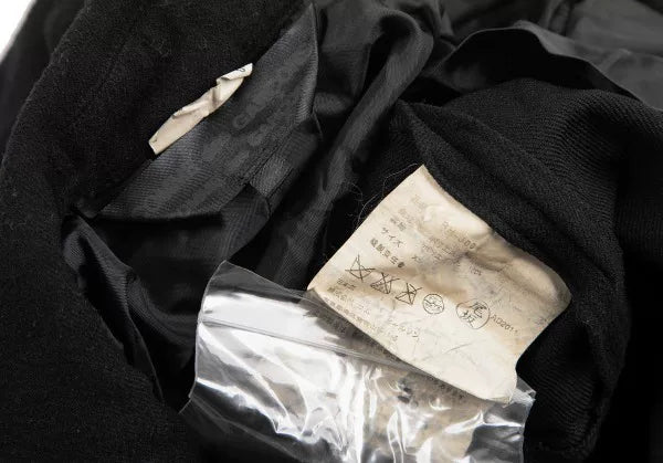 COMME des GARCONS Vintage Black Lace Tuxedo Jacket