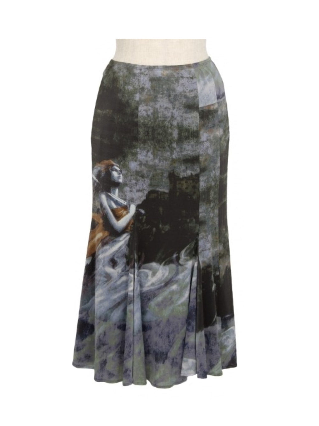 Jean Paul Gaultier Portrait Mermaid Dress