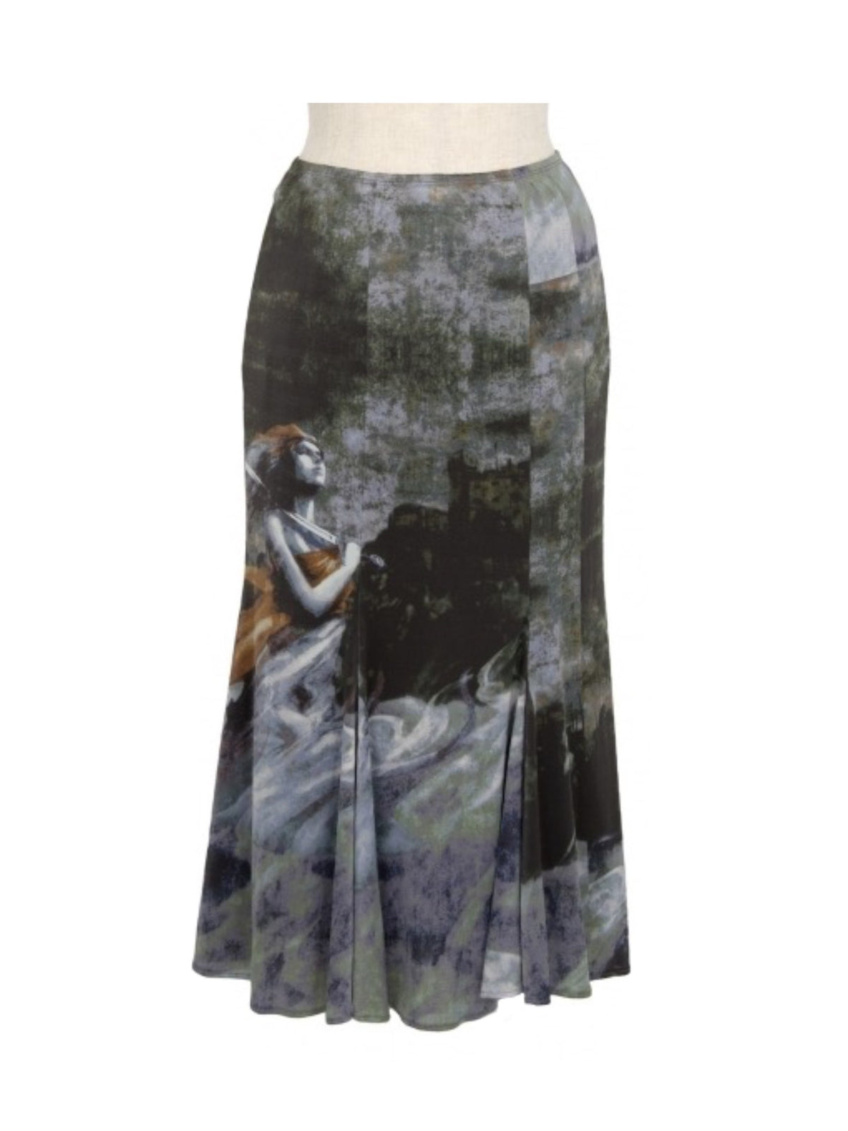 Jean Paul Gaultier Portrait Mermaid Dress