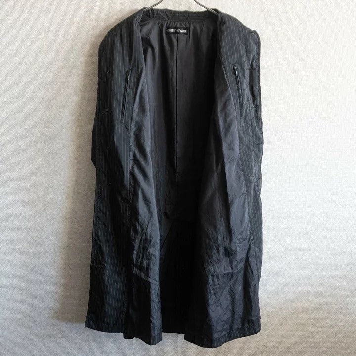 Issey Miyake SS07 Striped Coat