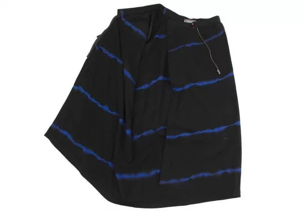Issey Miyake Vintage Blue Geometric Skirt