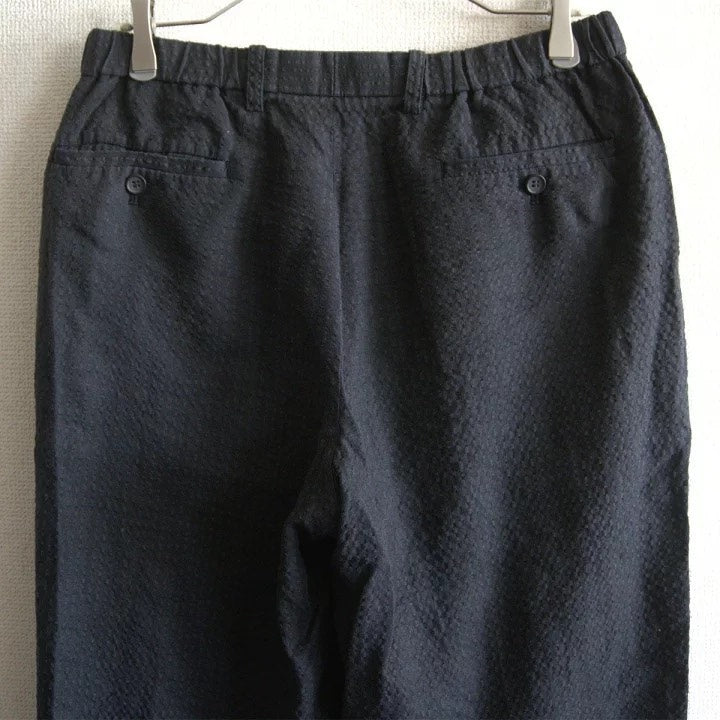 Issey Miyake Black Linen Pants