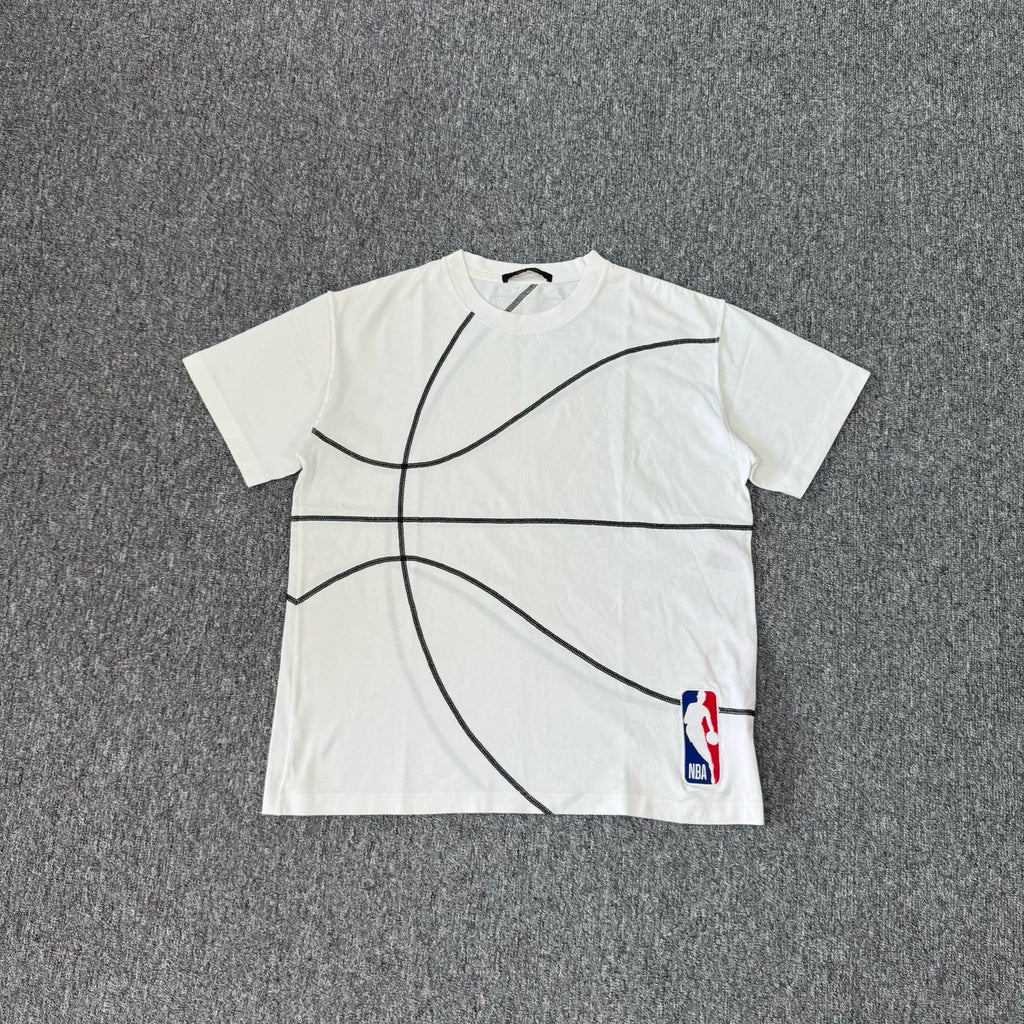 Louis Vuitton LV x NBA basketball pattern short-sleeve T-shirt