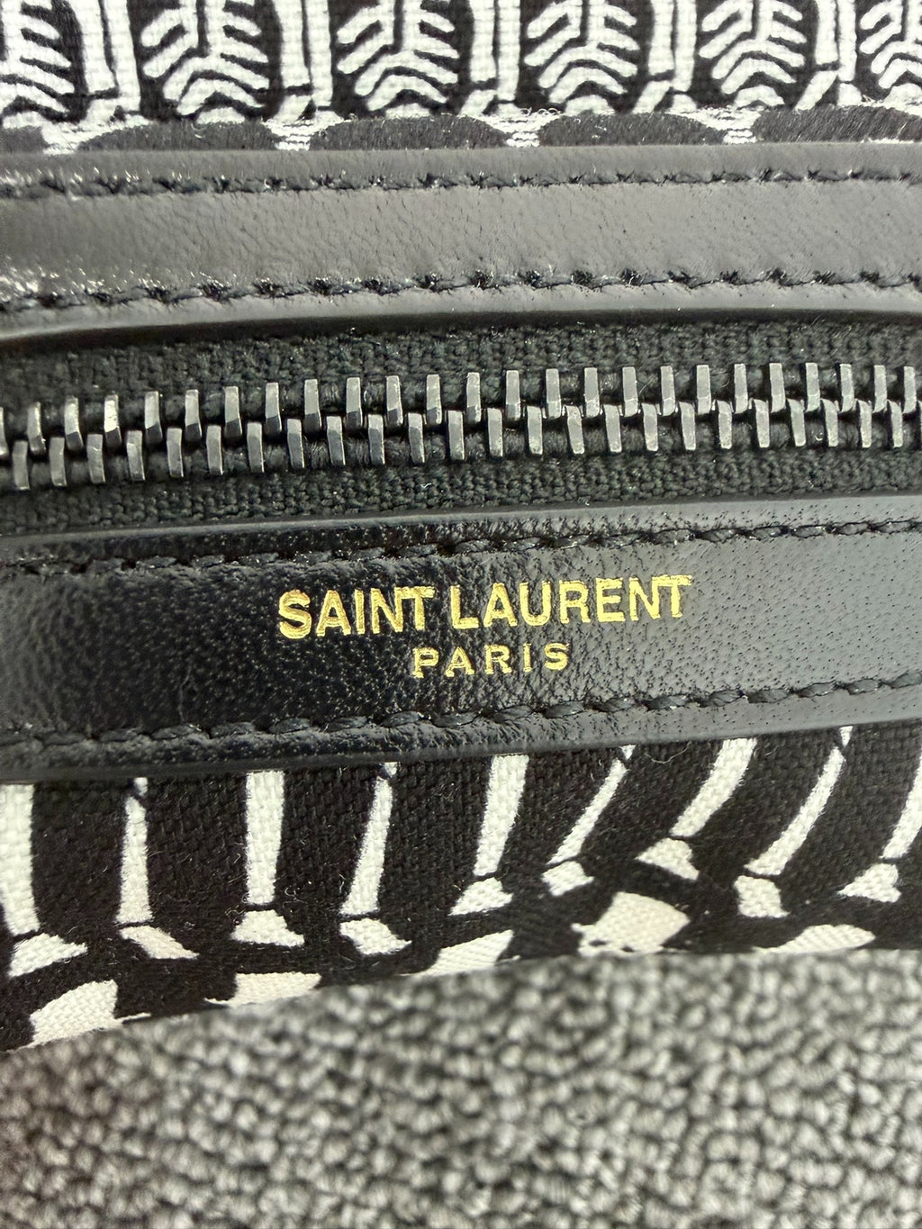 Saint Laurent 16fw Skull Black Backpack