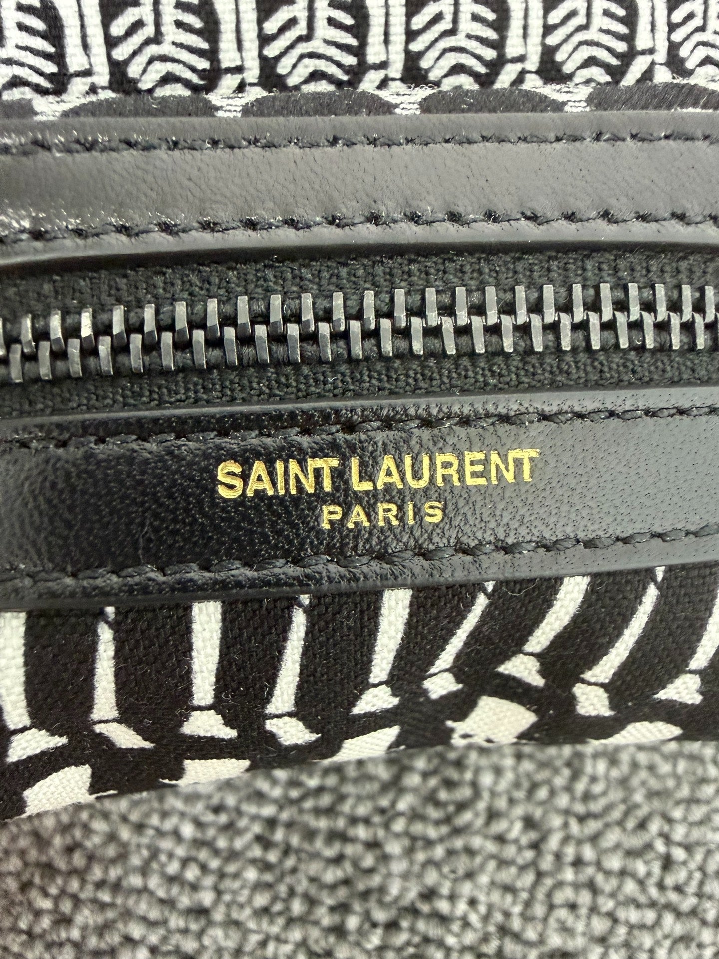 Saint Laurent 16fw Skull Black Backpack