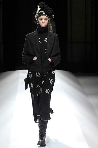Yohji Yamamoto 07fw Louis Vuitton parody sweater