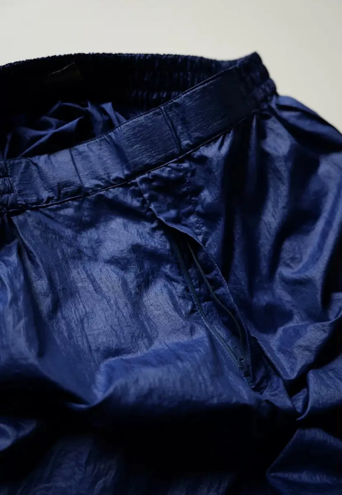 Issey Miyake 1980s Nylon Pleated Pants