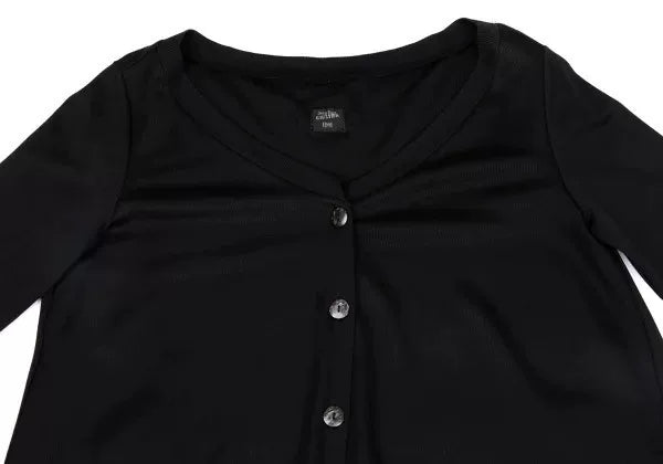 Jean Paul Gaultier Vintage Black V-Neck Cardigan