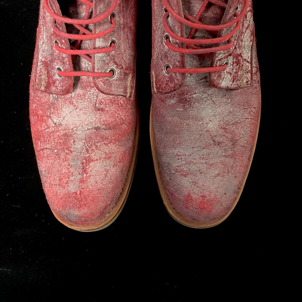 Alexander McQueen | Corroded Distressed Martin Boots