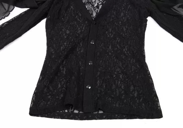 Jean Paul Gaultier Vintage Black Lace Top