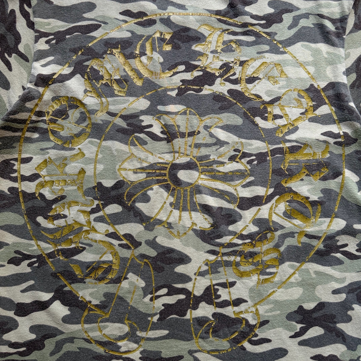 Chrome Hearts Camo Horseshoe Tee