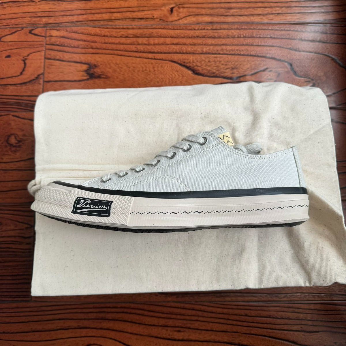 Visvim 25ss SKAGWAY LO CANVAS black thin-sole canvas shoes
