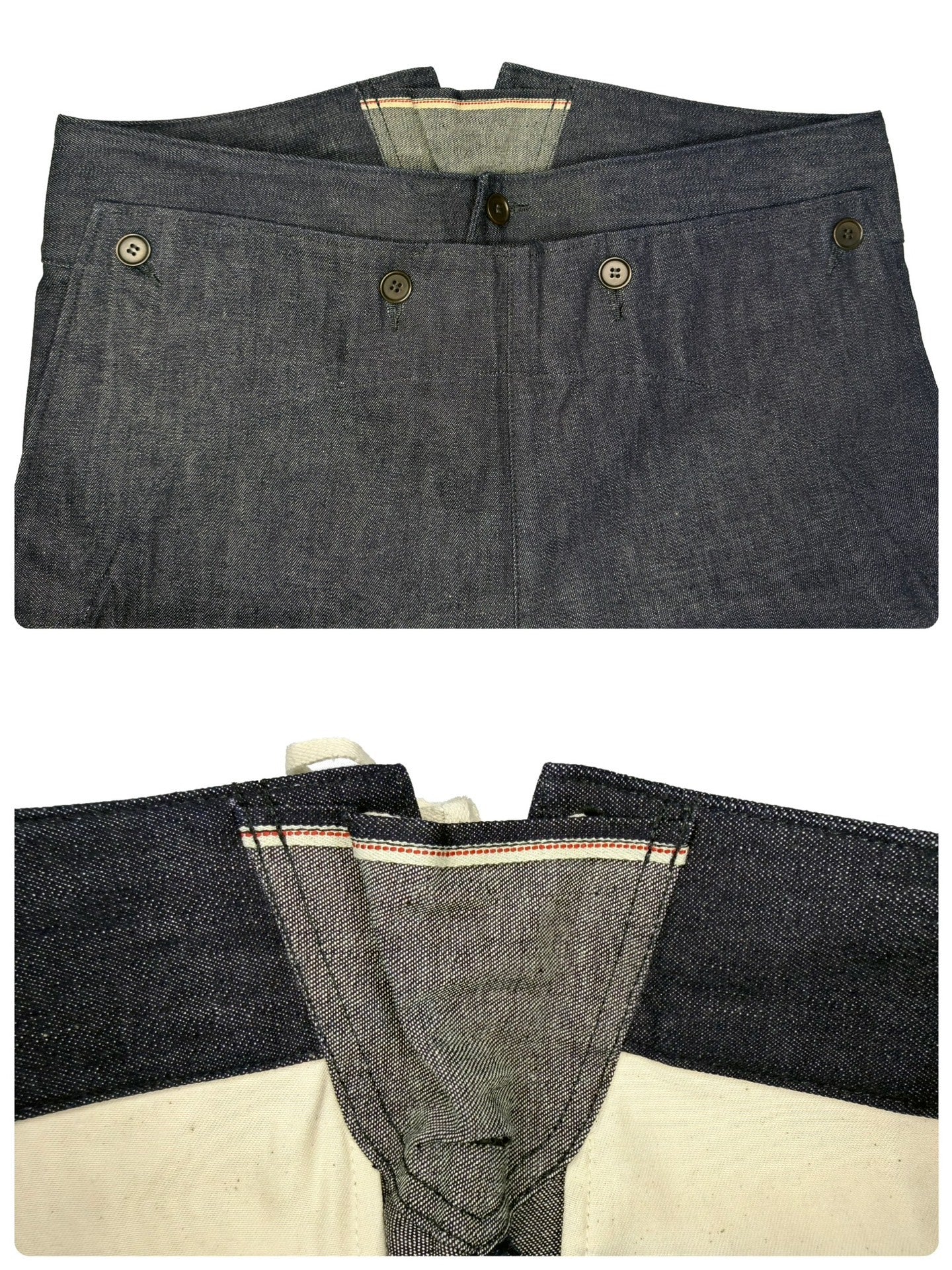 Visvim 22SS SS Holman Pants Unwashed Denim Sailor Jeans