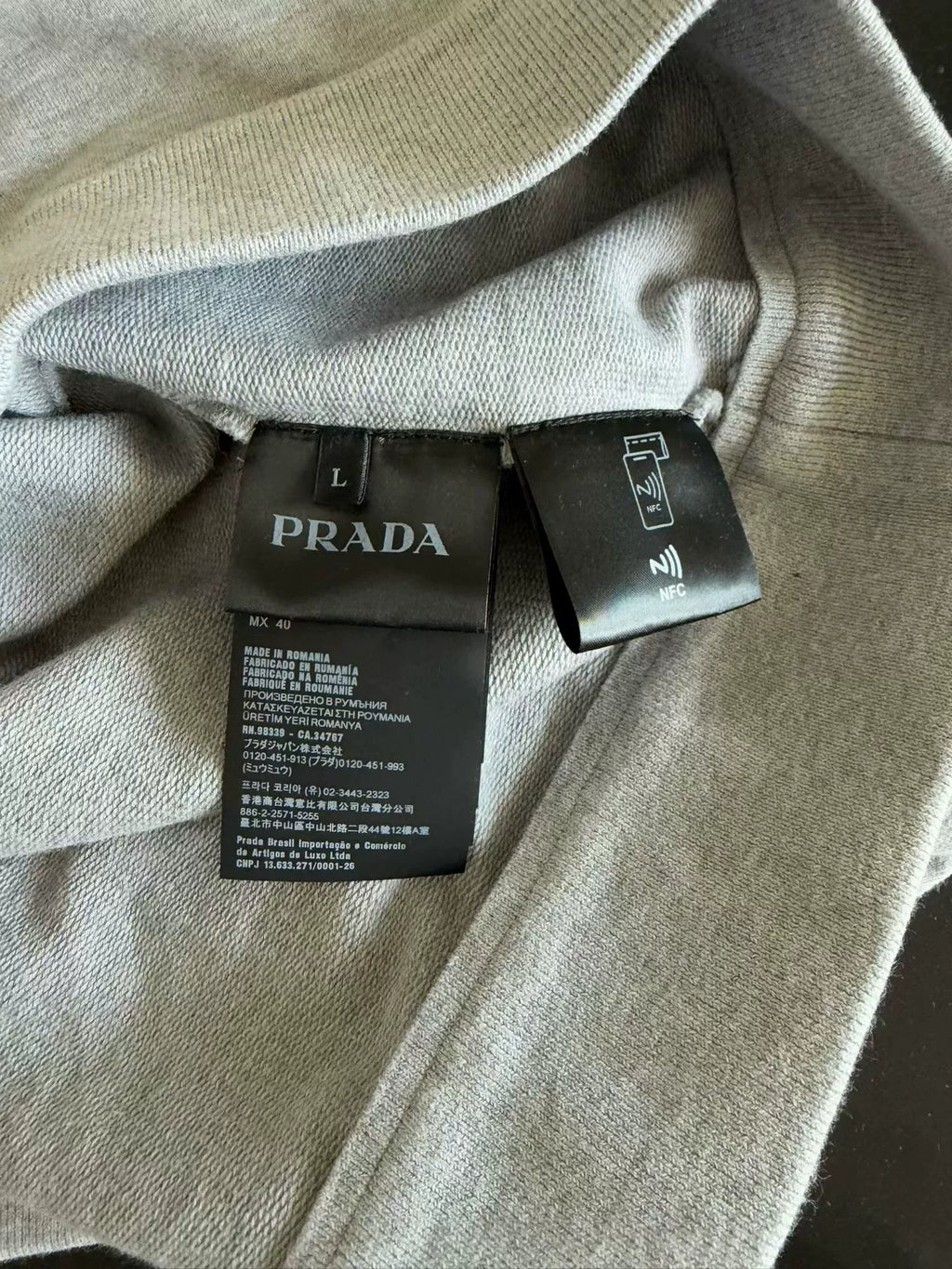Prada Polo Sweatshirt