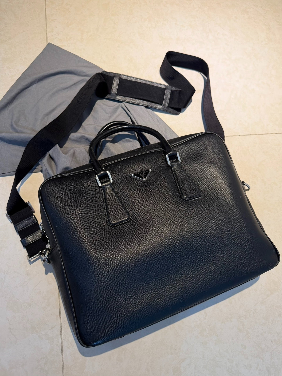 Prada sports red label sporty crossbody bag