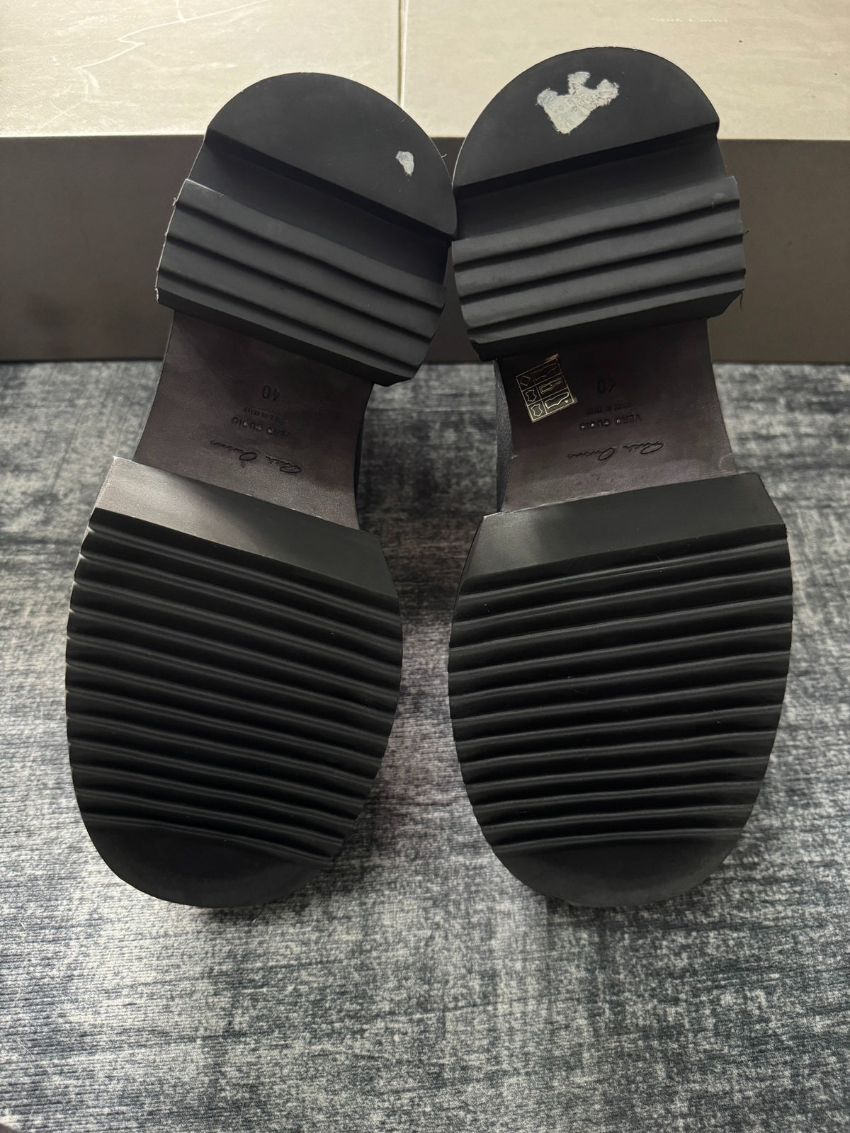 Rick Owens Beatle Ballast Bogun Boots
