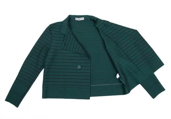 Issey Miyake Vintage Green Line Pleated Top