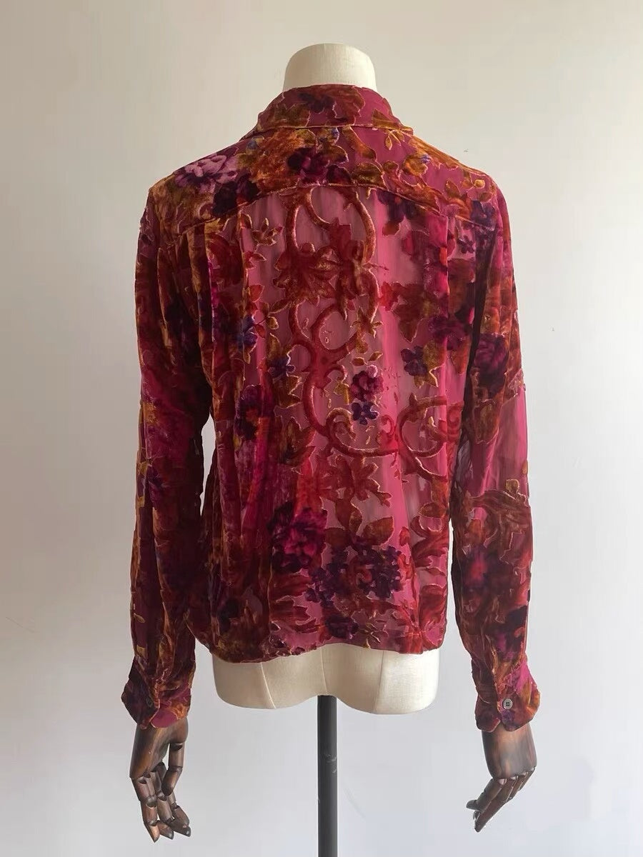 Comme Des Garcons Flocked 1999 Shirt