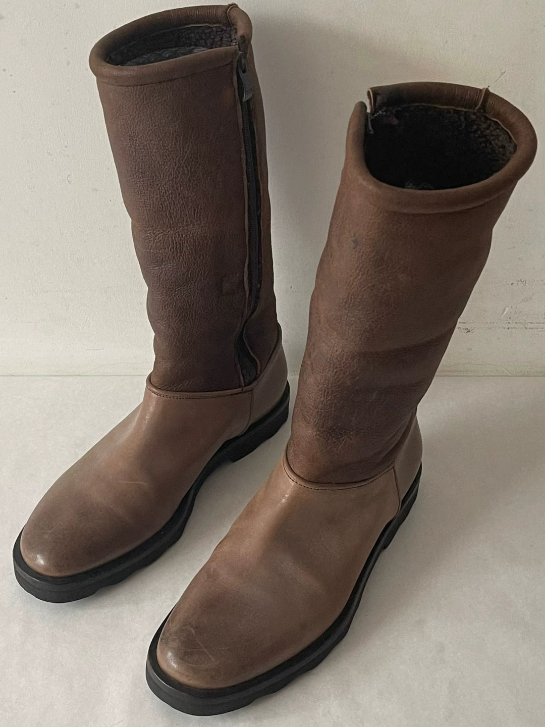 Maison Martin Margiela Fleece‑lined Military Boots